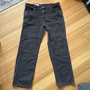 Gap 90’s Loose Mid Rise Cool Dark Brown Wash Jeans | Size 32 / 14